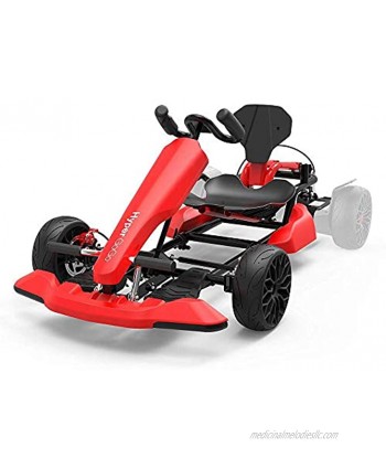 HYPER GOGO GoKart Kit Hoverboard Attachment Compatible with all hover boards ,Red