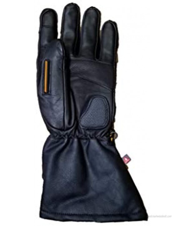 Olympia Men's Weatherking Touch Winter Motorcycle Gloves#4102 Black