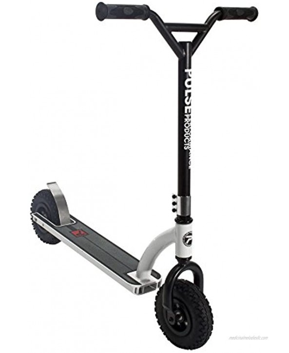 Pulse Performance Products DX1 Freestyle Dirt Scooter Black White