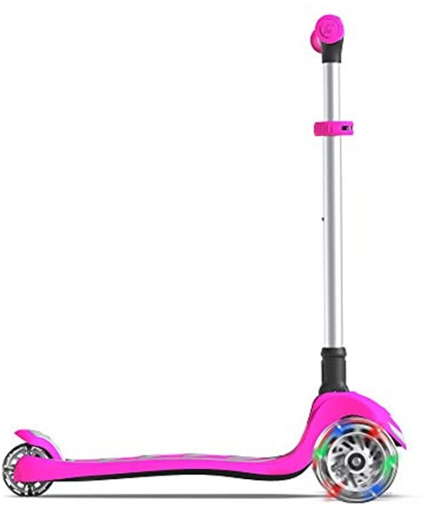 Yvolution Y Glider Scooter | 3-Wheel Light-Up Scooter for Kids with LED Wheels for Children Aged 3-8 Years