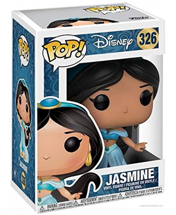 Funko Pop Disney: Aladdin Jasmine New Collectible Vinyl Figure,3.75 inches