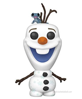Funko Pop! Disney: Frozen 2 Olaf with Fire Salamander Multicolor 3.75 inches