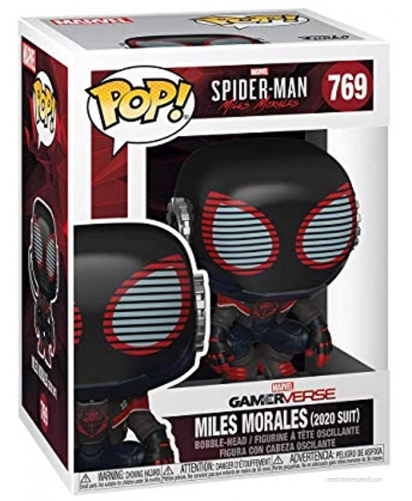 Funko Pop! Games: Marvel’s Spider-Man: Miles Morales Miles 2020 Suit