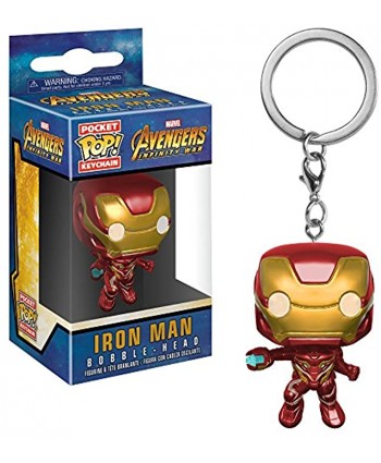 Funko POP! Keychain Marvel: Avengers Infinity War Iron Man,Multicolor
