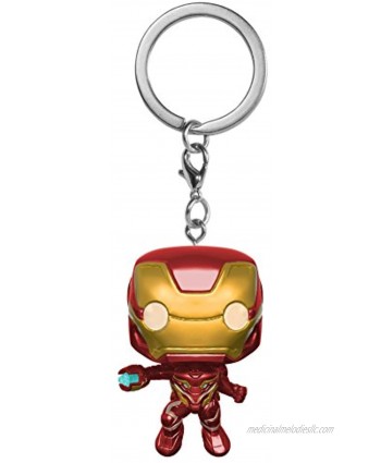 Funko POP! Keychain Marvel: Avengers Infinity War Iron Man,Multicolor
