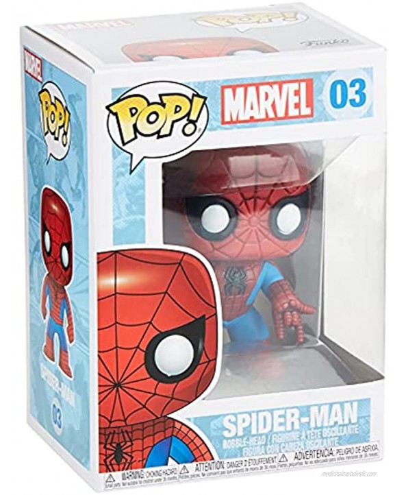 Funko POP! Marvel 4 Inch Vinyl Bobble Head Figure Spider Man