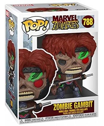Funko Pop! Marvel: Marvel Zombies Gambit 3.75 inches Multicolor Model:49941