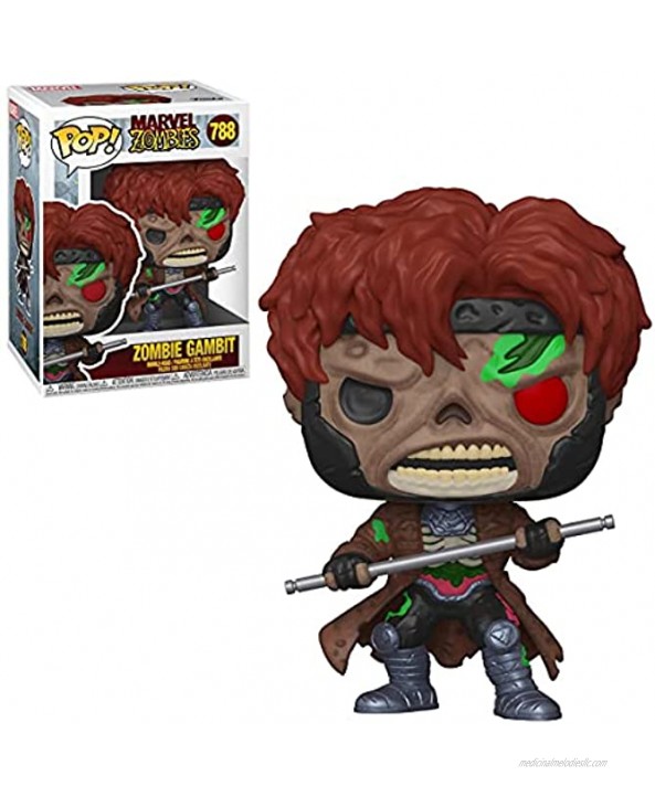 Funko Pop! Marvel: Marvel Zombies Gambit 3.75 inches Multicolor Model:49941