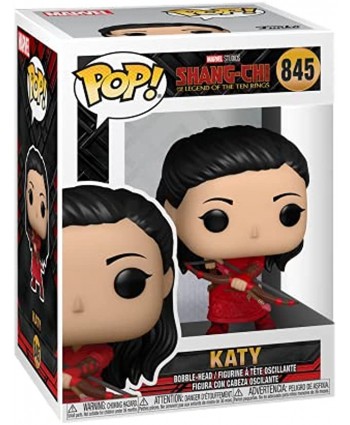 Funko POP Marvel: Shang Chi and The Legend of The Ten Rings Katy with Bow Multicolor Standard