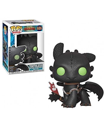 Funko Pop! Movies: How to Train Your Dragon 3 Toothless,Multicolor