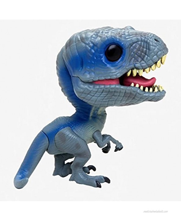 Funko Pop Movies: Jurassic World 2 Blue Velociraptor Collectible Figure Multicolor