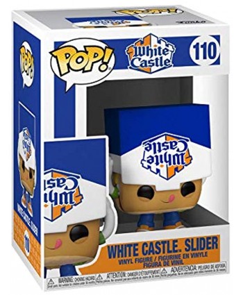 Funko Pop!: White Castle Slider Multicolor ,3.75 inches