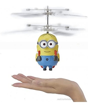 Wow! Stuff Minions: Rise of Gru Dave Jetpack RC Flying Ball | Interactive Mini Remote Controlled Helicopter Toy for Kids| Official Minions Collectables Toys and Gifts for Boys and Girls Ages 8+
