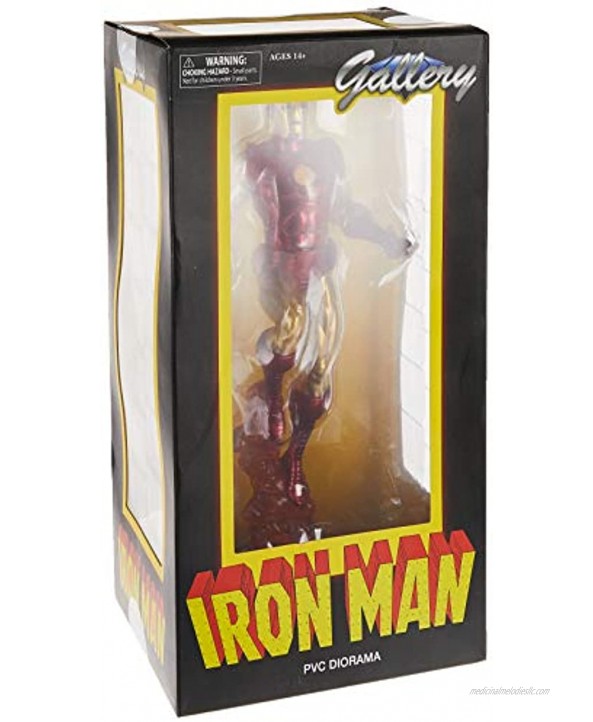 DIAMOND SELECT TOYS Marvel Gallery Classic Iron Man PVC Figure Statue