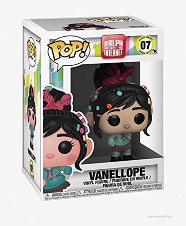 Funko 33411 Pop Disney: Wreck-It Ralph 2 -Vanellope Collectible Figure Multicolor