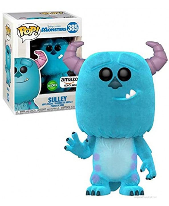 Funko Pop! Disney: Monster's Inc Flocked Sulley Exclusive