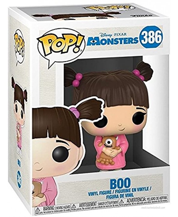 Funko Pop! Disney Pixar: Monsters Inc. Boo Vinyl Figure Bundled with Pop Box Protector Case