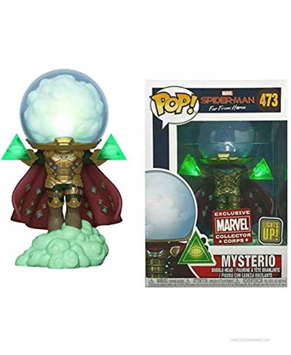 Funko POP! Marvel Collectors Crops Mysterio #473 [Lights Up!]