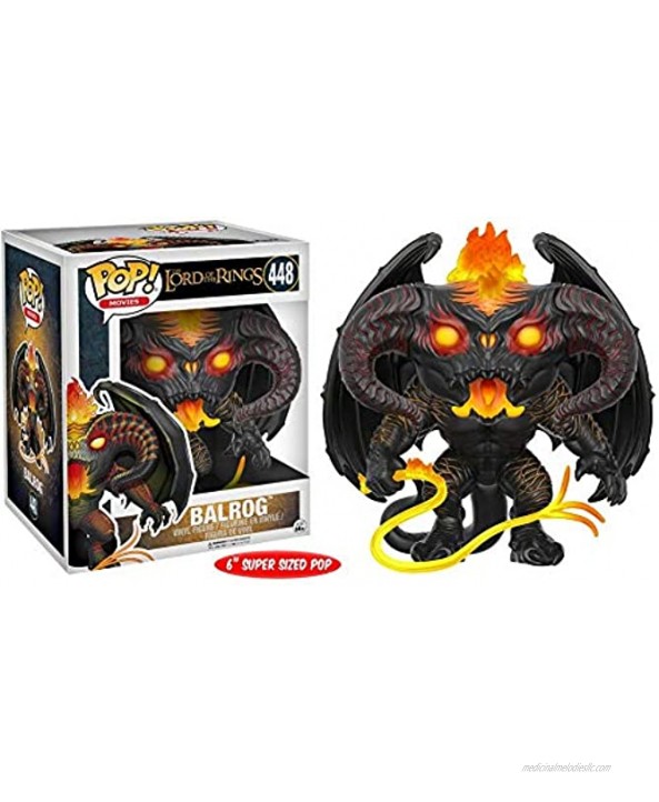 Funko POP Movies The Lord of The Rings Balrog 6 Action Figure,Black