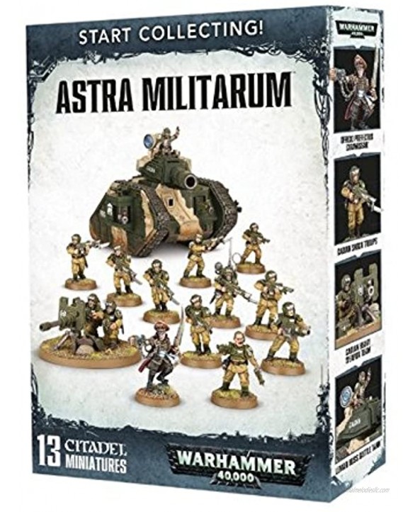 Games Workshop 99120105068 Start Collecting Astra Militarum Miniature