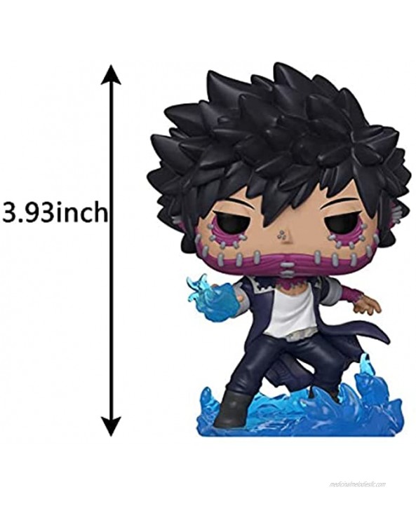Njube Action Figure My Hero Academia dabi Figure PVC Toy Q Version of The Figure Nendoroid Collection Anime Cartoon Character 3.93inch