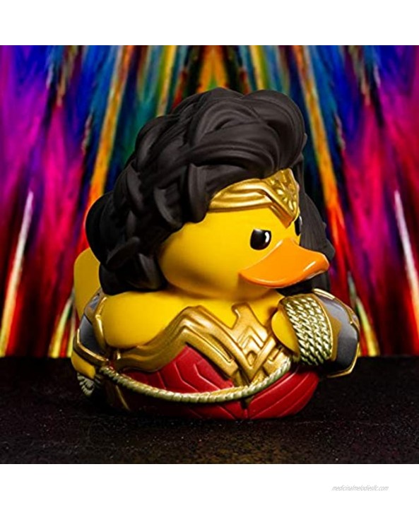 TUBBZ DC Wonder Woman Collectible Duck Figurine – Official DC Movies Merchandise – Unique Limited Edition Collectors Vinyl Gift