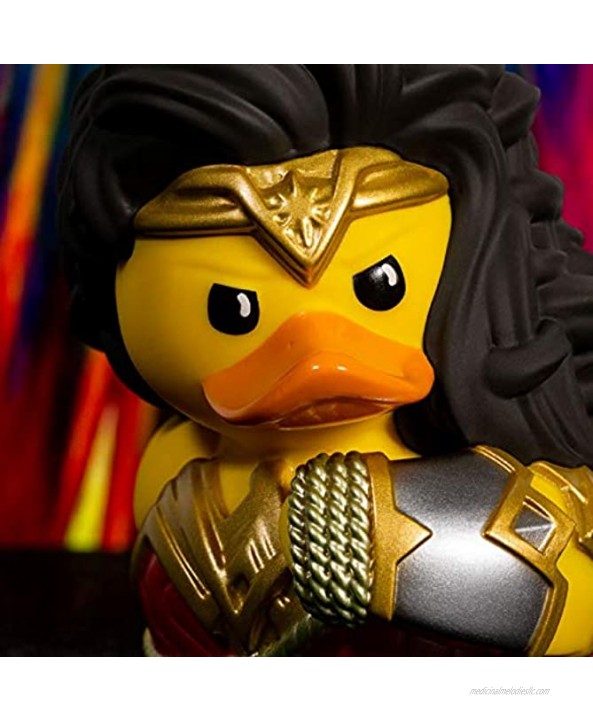 TUBBZ DC Wonder Woman Collectible Duck Figurine – Official DC Movies Merchandise – Unique Limited Edition Collectors Vinyl Gift