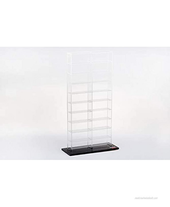 20 Car Acrylic Display Show Case Large Mini GT for 1 64 Scale Model Cars by True Scale Miniatures MGTAC02