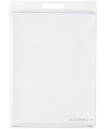 Collecting Warehouse Clear Plastic Clamshell Package Storage Container 6.31" H x 4.75" W x 1.25" D Pack of 10