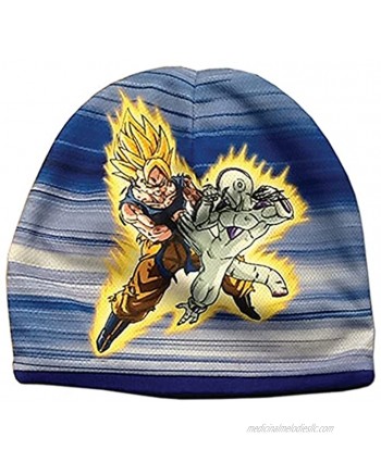Great Eastern Entertainment Dragon Ball Z Goku vs. Frieza Sublimation Beanie Headwear Multi-colored 3"