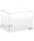 Plymor Clear Acrylic Display Case with Clear Base 6" x 4" x 4"