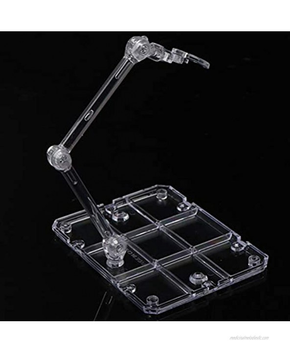 tuhanying-us 8 PCS Action Figure Base Suitable Display Stand Bracket Action Figure Display Stand for Stage Act Robot Toy Figure