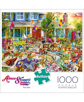 Buffalo Games Aimee Stewart Yard Sale 1000 Piece Jigsaw Puzzle