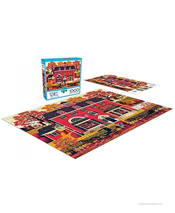 Buffalo Games Charles Wysocki Benjamin's Music Store 1000 Piece Jigsaw Puzzle