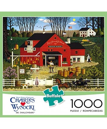 Buffalo Games Charles Wysocki Mr. Swallowbark 1000 Piece Jigsaw Puzzle