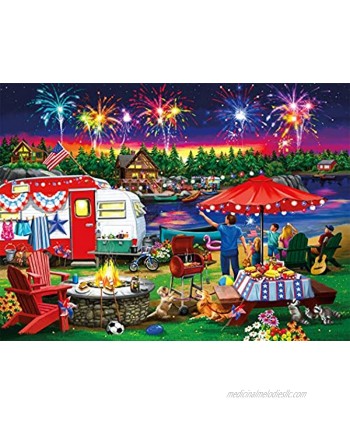 Buffalo Games Fourth by The Lake 1000 Piece Jigsaw Puzzle
