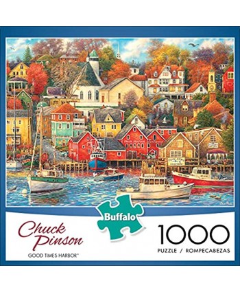 Buffalo Games Good Times Harbor 1000 Piece Jigsaw Puzzle