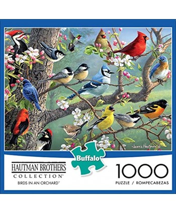 Buffalo Games Hautman Brothers Birds in an Orchard 1000 Piece Jigsaw Puzzle