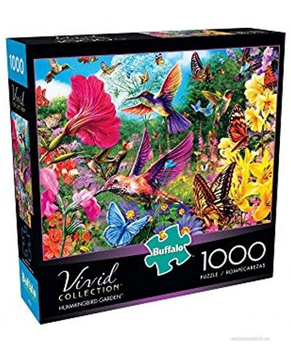 Buffalo Games Hummingbird Garden 1000 Piece Jigsaw Puzzle