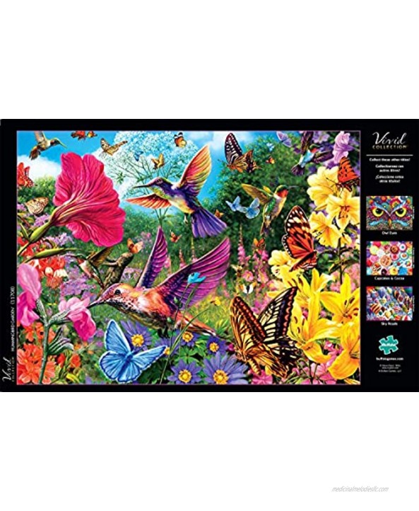 Buffalo Games Hummingbird Garden 1000 Piece Jigsaw Puzzle