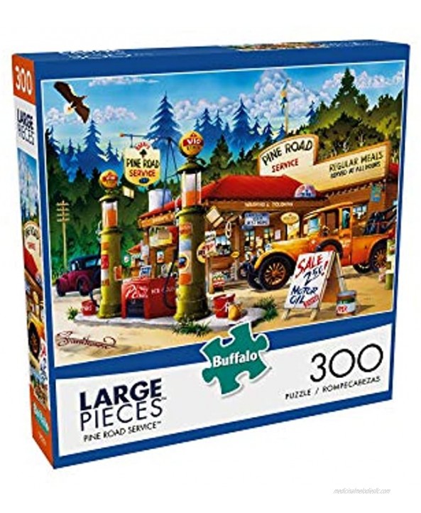 Buffalo Games Pine Road Service 300 Large Piece Jigsaw Puzzle