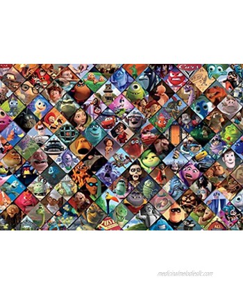 Ceaco Disney Pixar Clips Jigsaw Puzzle 2000 Pieces Multi-colored 5"