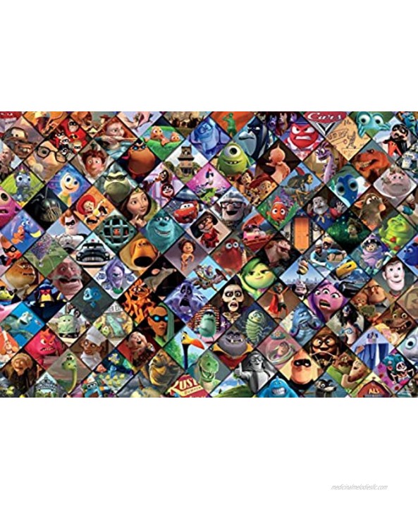 Ceaco Disney Pixar Clips Jigsaw Puzzle 2000 Pieces Multi-colored 5