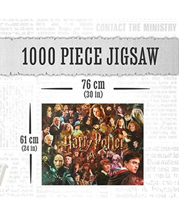 Harry Potter Movie Collage 1000 Piece Jigsaw Puzzle