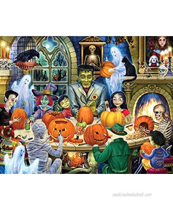 Haunted House Party Jigsaw Puzzle 1000 Piece
