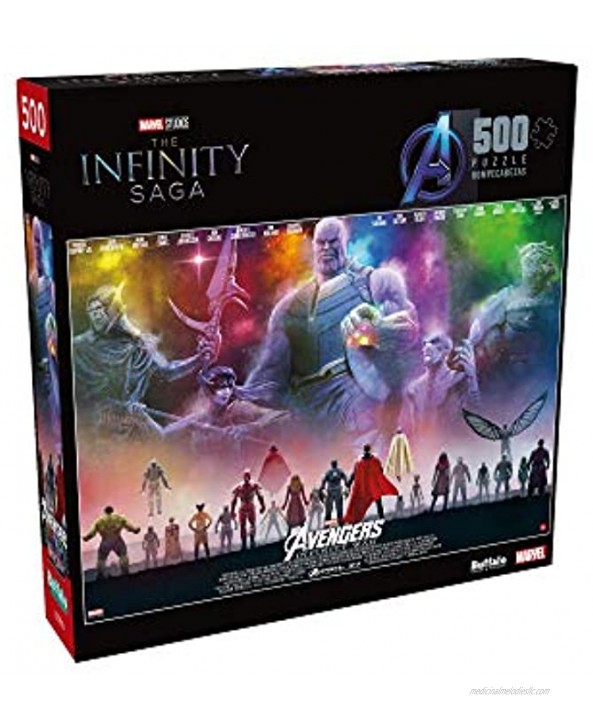 Marvel Comics Avengers Infinity War 500 Piece Jigsaw Puzzle