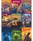 New York Puzzle Company Harry Potter Book Cover Collage 500 Piece Jigsaw Puzzle