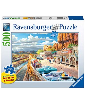 Ravensburger 16441 Scenic Overlook 500 Piece Large Pieces Jigsaw Puzzle for Adults Every Piece is Unique Softclick Technology Means Pieces Fit Together Perfectly