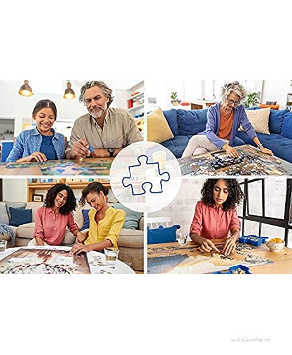 Ravensburger 16566 Lions Tigers & Bears Oh My! 1000 PC Puzzles for Adults – Every Piece is Unique Softclick Technology Means Pieces Fit Together Perfectly