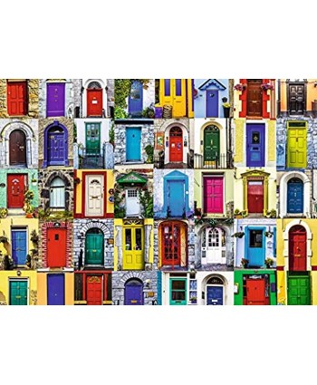Ravensburger Doors of the World 1000 Piece Jigsaw Puzzle for Adults – Every piece is unique Softclick technology Means Pieces Fit Together Perfectly